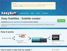 Tablet Screenshot of easysub.net